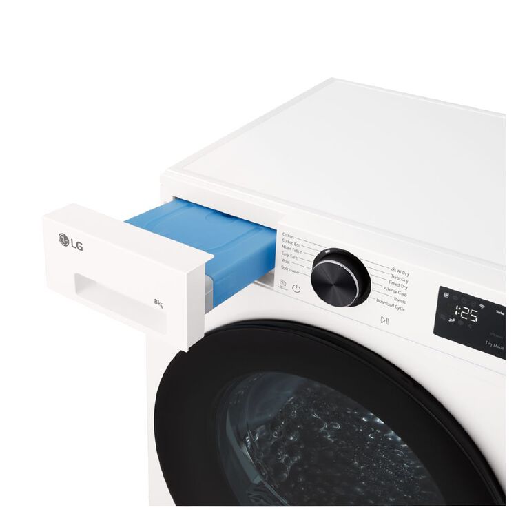 LG 8kg Series 3 Heat Pump Dryer - White, , hi-res