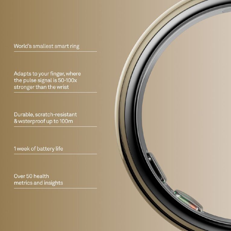 Oura Ring 5 Gold - Size 12, , hi-res