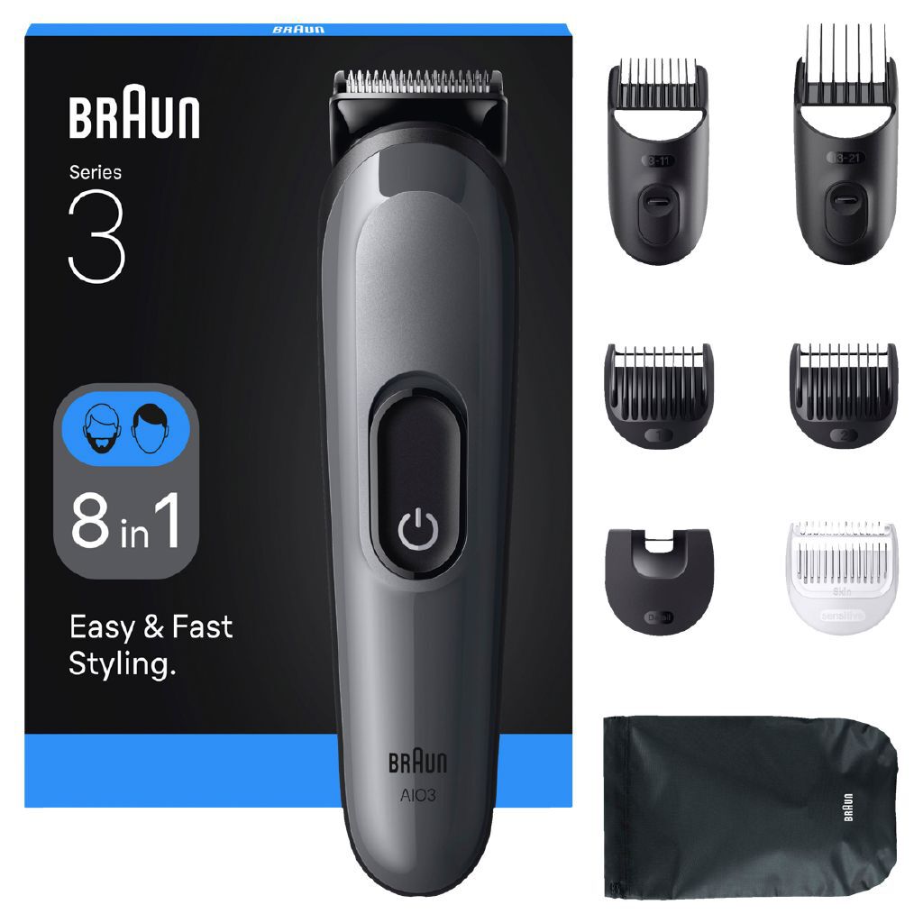 Braun All-in-One Series 3 8in1 Grooming Kit - Noel Leeming