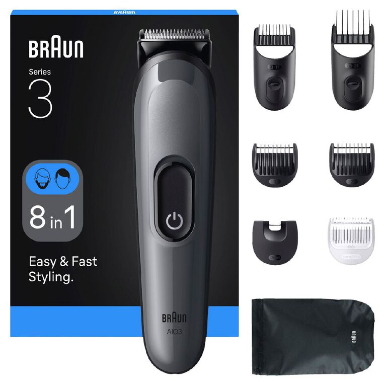 Braun All-in-One Series 3 8in1 Grooming Kit, , hi-res