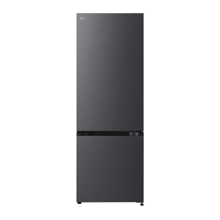 LG 335L Bottom Mount Fridge Freezer - Matte Black Finish, , hi-res
