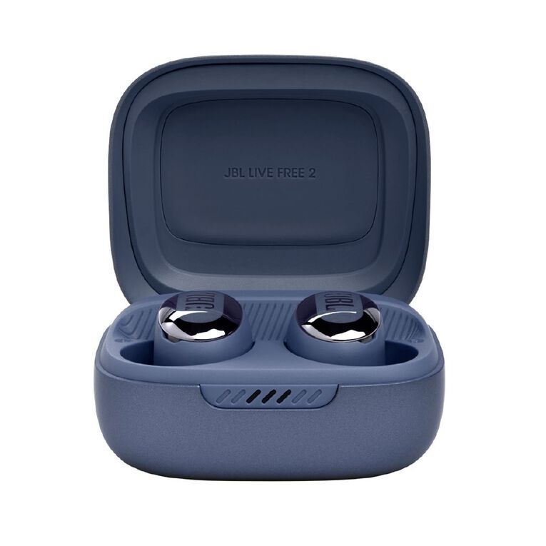 JBL Live Free 2 TWS True Wireless Noise Cancelling Earbuds Blue Noel Leeming