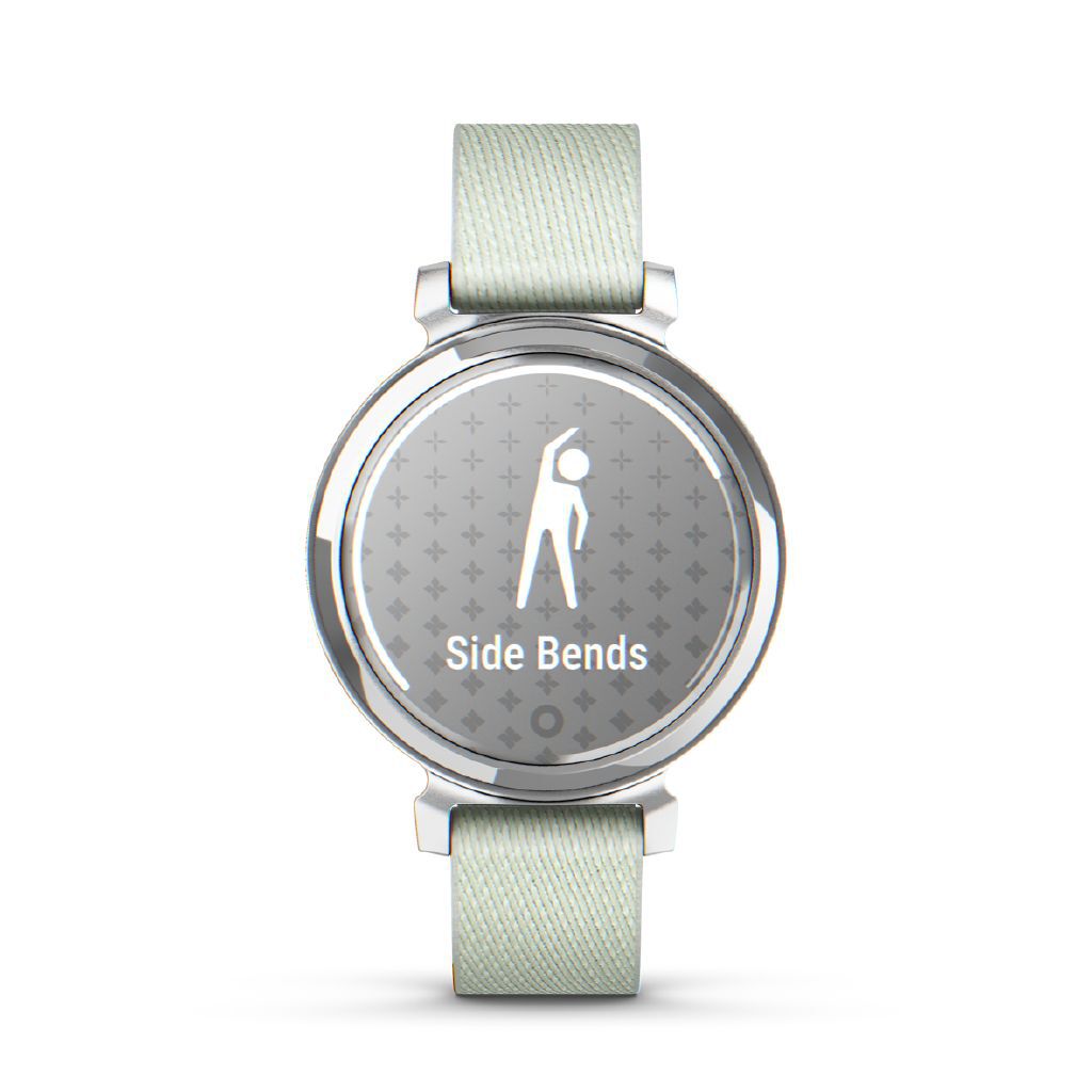 Garmin Lily 2 Classic Silver/Sage Grey Fabric Band - Noel Leeming