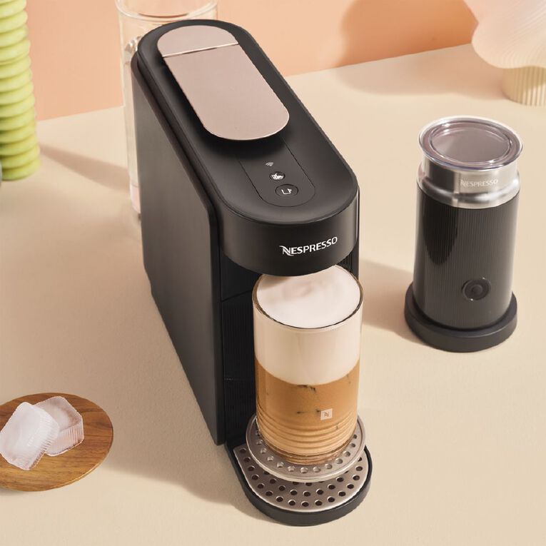 Nespresso Vertuo Up Coffee Machine Bundle by Breville - Ink Black, , hi-res
