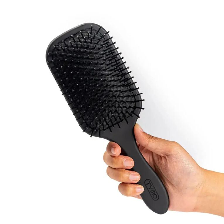 TYMO Detangling Paddle Hair Brush Black, , hi-res