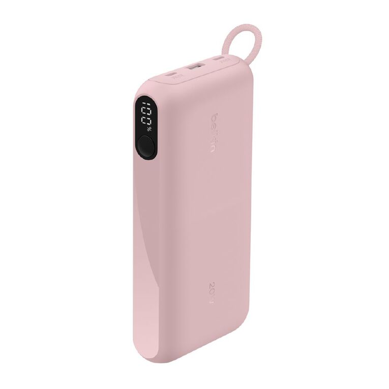 Belkin BoostCharge Power Bank 20K with Display - Pink, , hi-res