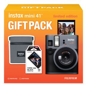 Fujifilm Instax Mini 41 Xmas26 Gift Pack Black
