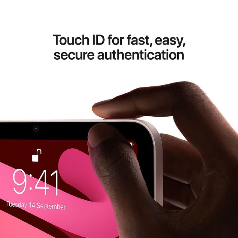 Apple iPad mini Wi-Fi 256GB 6th Gen - Pink, , hi-res