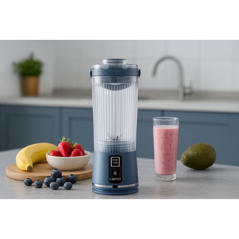 Sheffield Portable Blender Blue, , hi-res