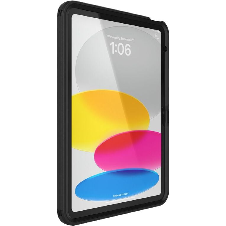 OtterBox Defender Case for Apple iPad (A16) - Black, , hi-res