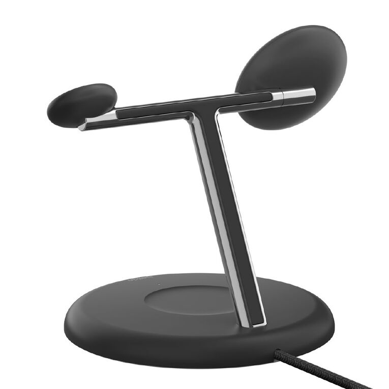 Belkin BoostCharge Pro 3-in-1 Qi2 Magnetic Wireless Charging Stand SE- Black, , hi-res