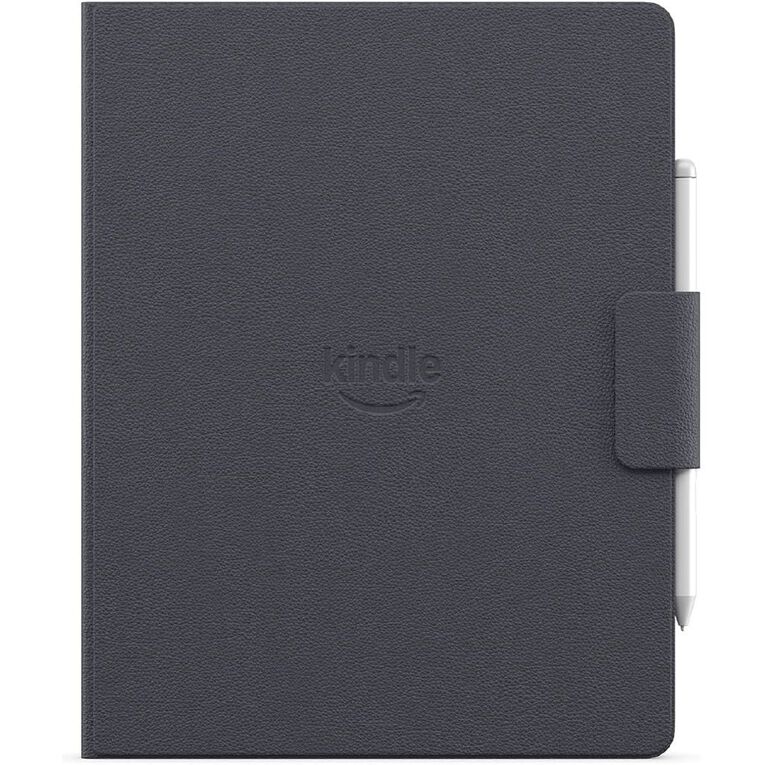 Amazon Kindle Scribe Magnetic Premium Leather Folio Cover - Graphite, , hi-res