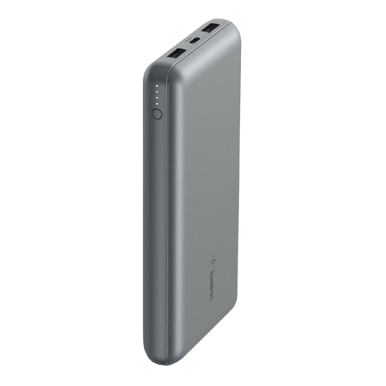 Belkin 20K USB-A and USB-C 15W Power Bank - Space Grey, , hi-res