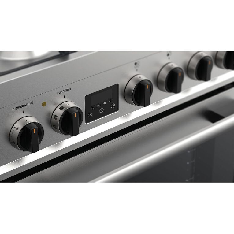 Haier 60cm 4 Burner Dual Fuel Freestanding Oven, , hi-res