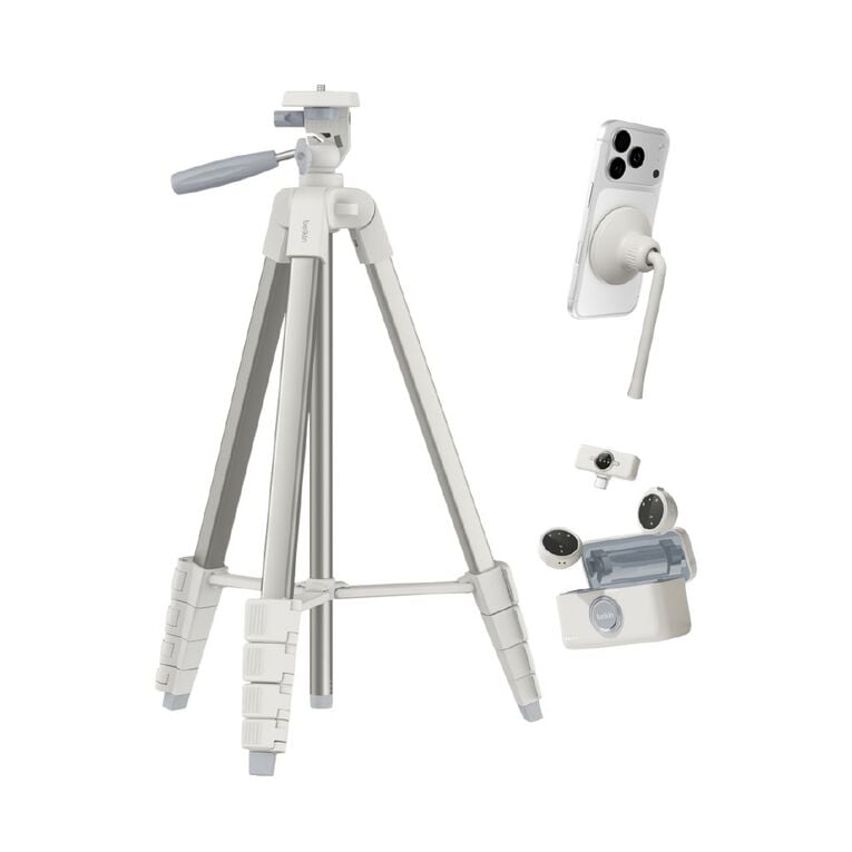 Belkin Creator Bundle (Mic, Tripod, Phone Mount) - Sand, , hi-res