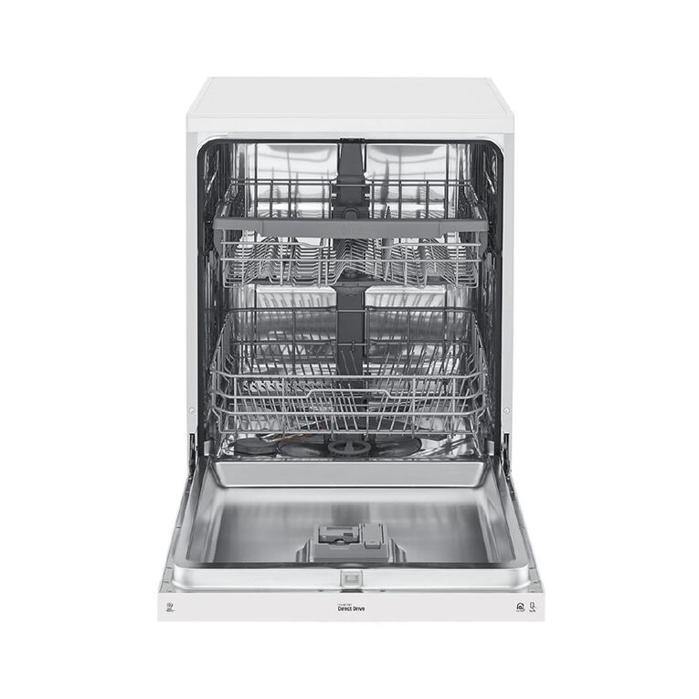LG 60cm 14-Place Setting QuadWash Dishwasher - White, , hi-res