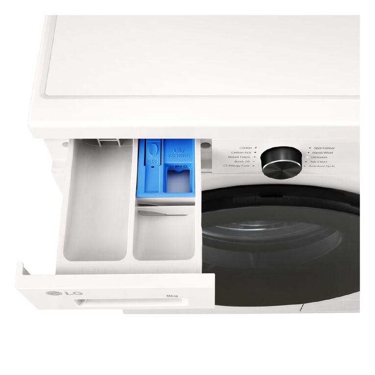 LG 8kg Series 1 Front Load Washer - Steam, , hi-res