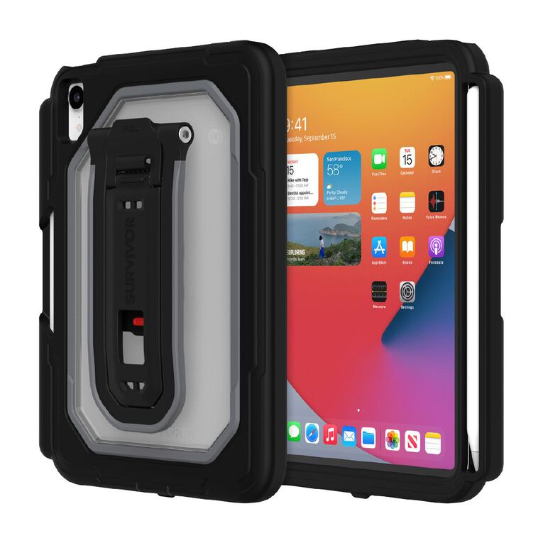 Griffin Survivor All-Terrain for iPad mini 6 - Black, , hi-res