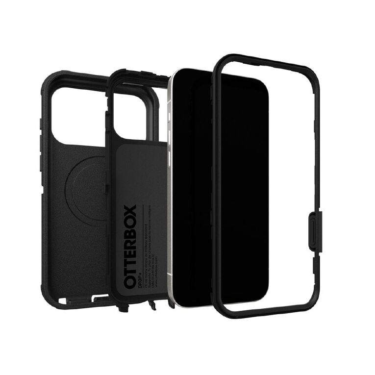 OtterBox Defender Pro Series MagSafe Case for iPhone 17 Pro Max - Black, , hi-res