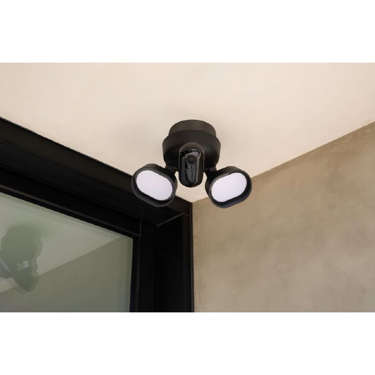 Arlo Wired Floodlight Camera - Black, , hi-res