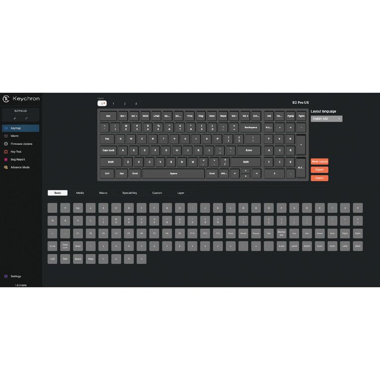 Keychron B2 Pro Ultra-Slim Wireless Keyboard - Ivory White, , hi-res
