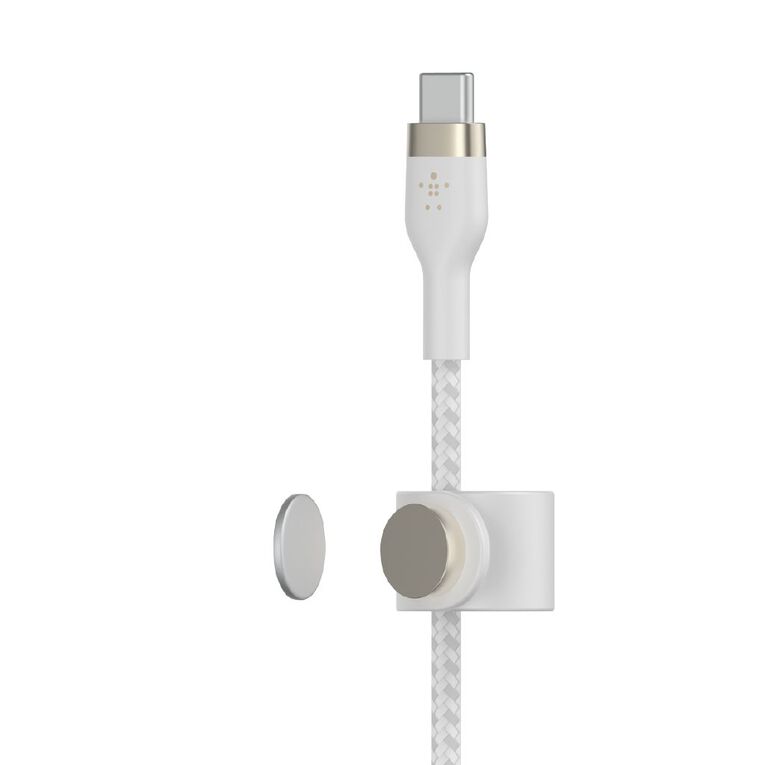 Belkin FLEX Braided USBC To USBC Cable White Noel Leeming