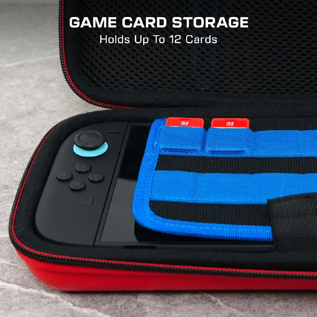 Turtle Beach Playtrek Travel Nintendo Switch 2 Case - Mario Bricks