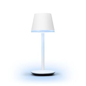 Philips Hue White & Colour Belle Portable Table Lamp - White