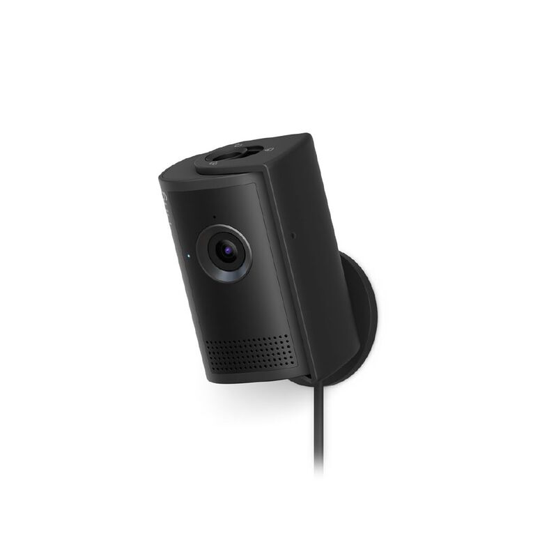 Ring Indoor Camera Plus 2K Security Camera Plug-In Black, , hi-res