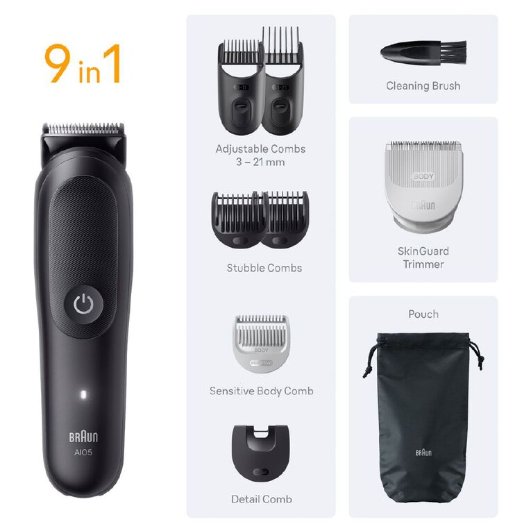 Braun All-in-One Kit Series 5 9in1 Grooming Kit, , hi-res