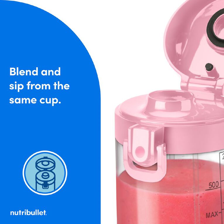 Nutribullet Portable Blender - Petal Pink, , hi-res