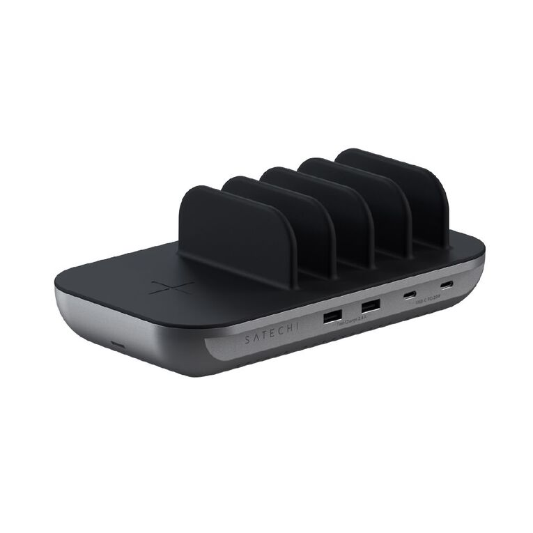 SATECHI Dock5 Multi-Device Charging Station with Wireless Charging, , hi-res