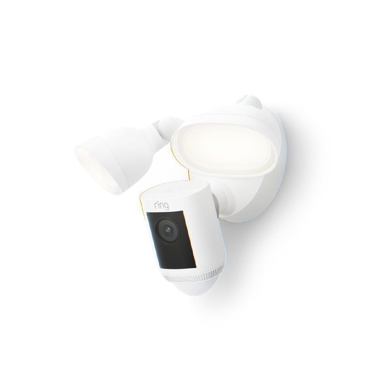 Ring Floodlight Cam Pro 2K Wired - White, , hi-res