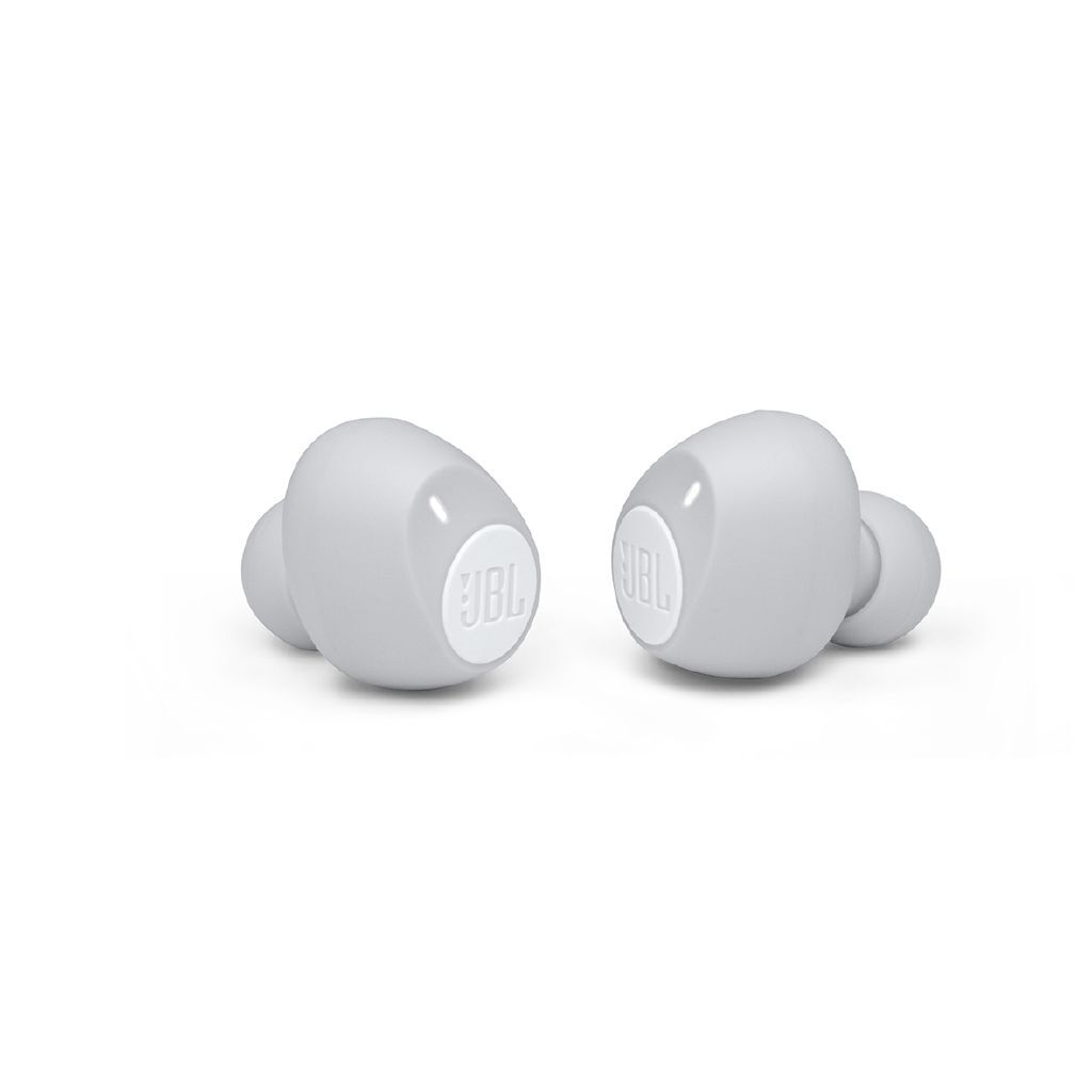 JBL T115 Truly Wireless In-Ear Headphones - White - Noel Leeming