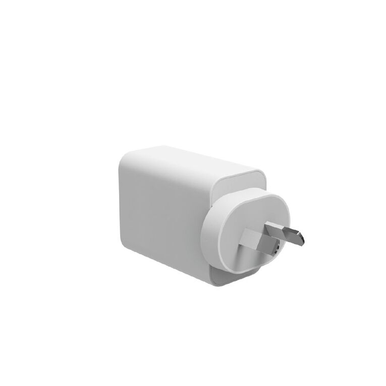 Mophie Speedport 70W Dual USB-C GaN Wall Charger - White, , hi-res