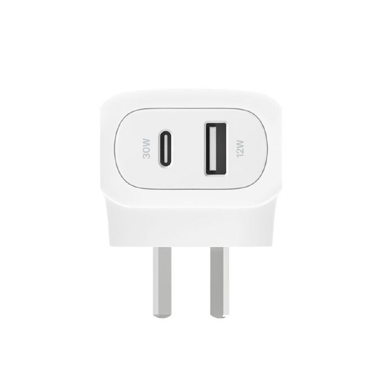 Belkin Dual 42W USB & USB-C Wall Charger, , hi-res