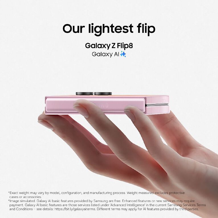 Samsung Galaxy Z Flip8 512GB Graphite, , hi-res