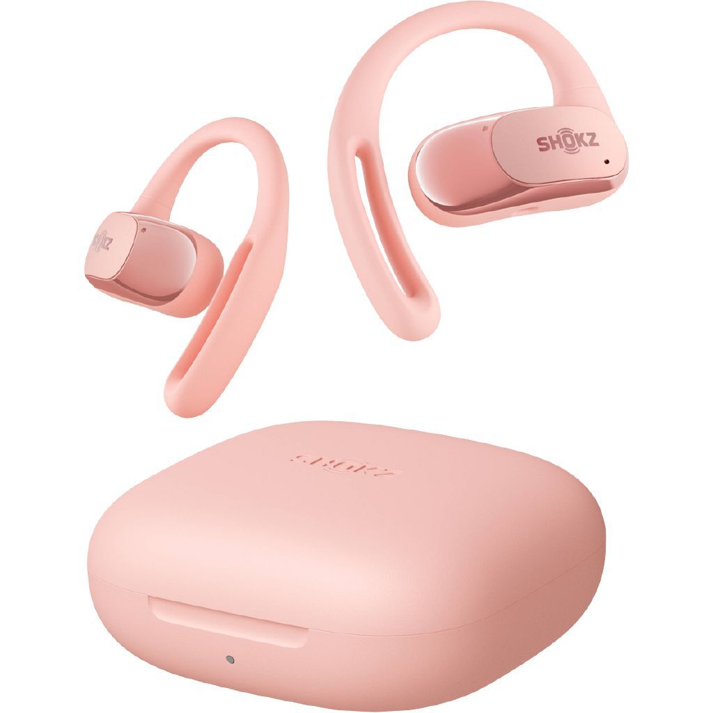 Shokz OpenFit Air True Wireless Open Ear Headphones - Pink - Noel