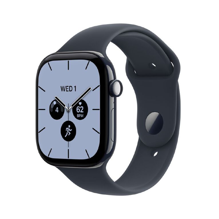 Apple Watch Series 12 Cellular 46mm Night Blue Ceramic Case with Navy Blue Sport Band M/L, , hi-res