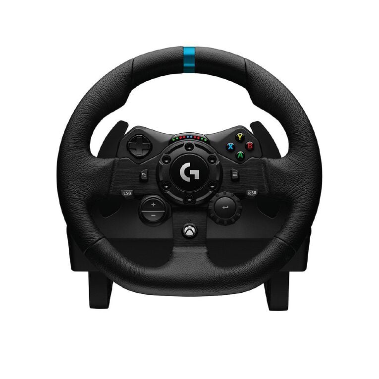 Logitech G923 Racing Wheel And Pedals For Xbox One And PC, , hi-res