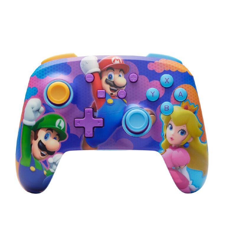 PowerA Enhanced Wireless Controller for Nintendo Switch - Colour Splash Heroes, , hi-res