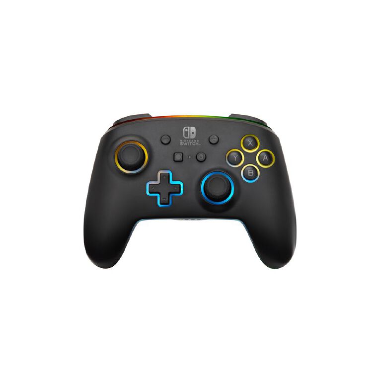 PowerA Enhanced Wireless Controller for Nintendo Switch with Lumectra - Black LED, , hi-res