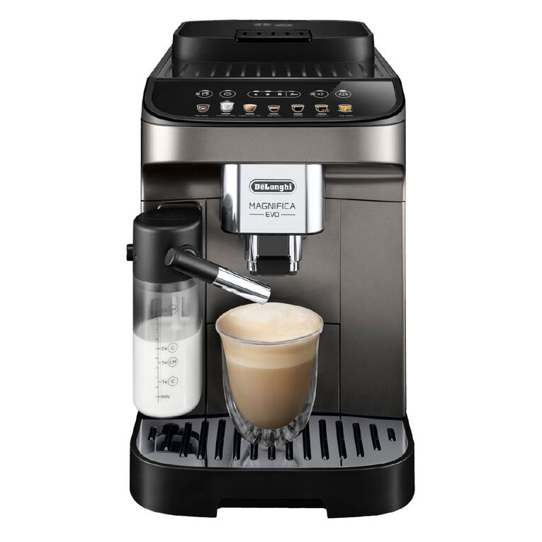 Delonghi Magnifica Evo Fully Automatic Coffee Machine Titan, , hi-res