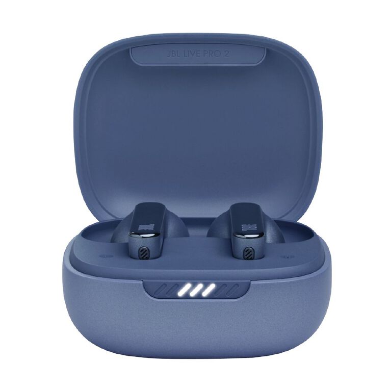 JBL Live Pro 2 TWS True Wireless Noise Cancelling Earbuds Blue Noel Leeming