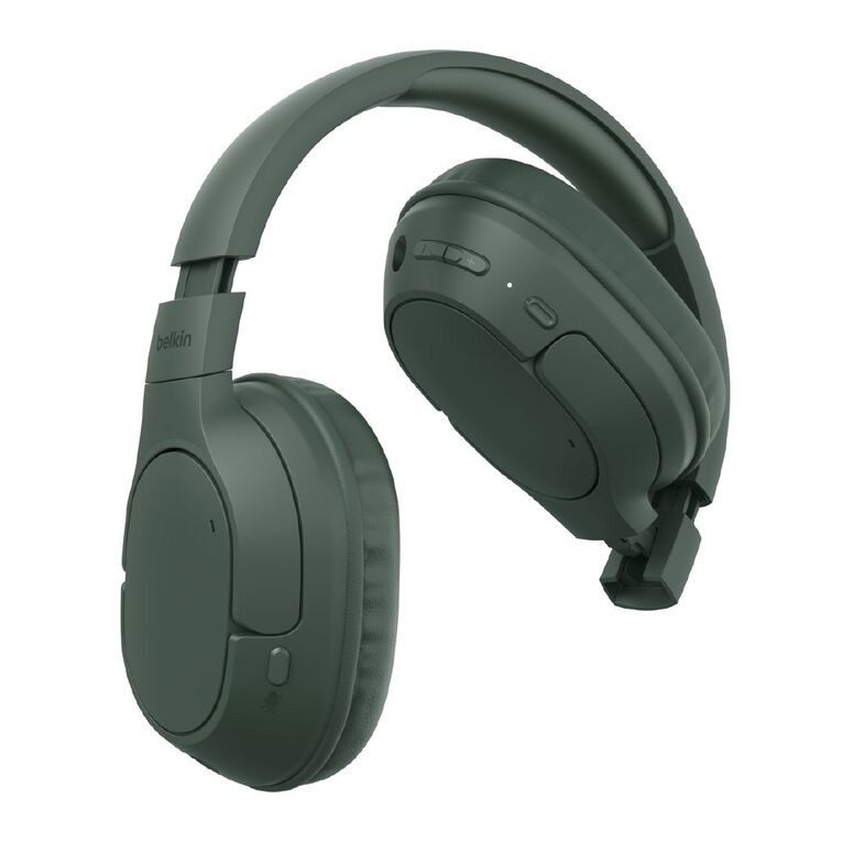 Belkin SoundForm Surround Wireless Over-Ear Headphones - Olive, , hi-res