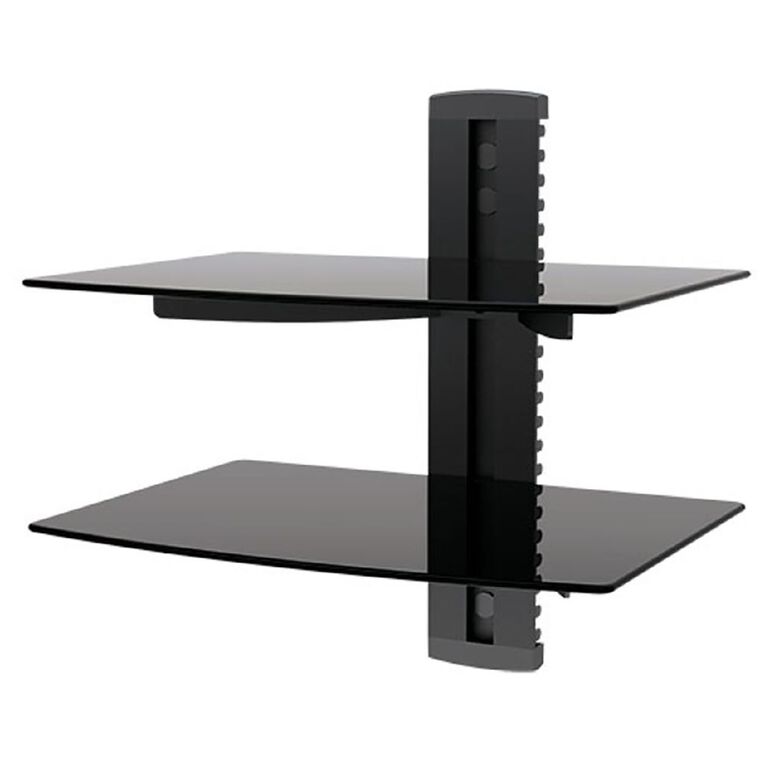 OMP Wall mount glass 2 shelf universal, , hi-res