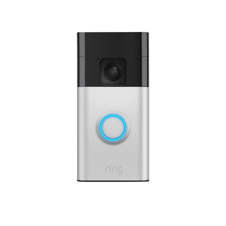 Ring Battery Video Doorbell - Satin Nickel, , hi-res