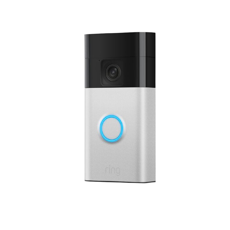 Ring Battery Video Doorbell - Satin Nickel, , hi-res
