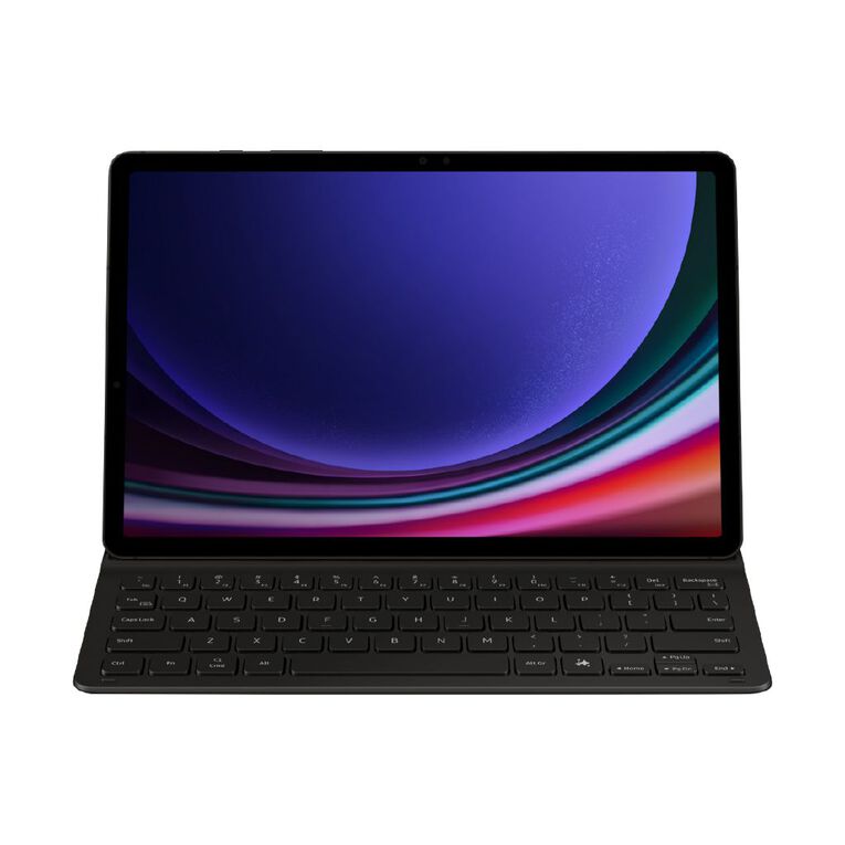Samsung Galaxy Book Cover Keyboard Slim with AI Key for Tab S10 FE, S9 and S9 FE - Black, , hi-res