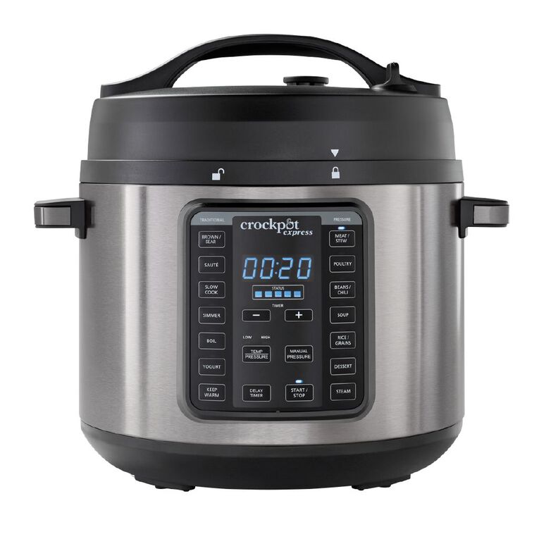 Crockpot Express Easy Release XL Pressure Multicooker Noel Leeming